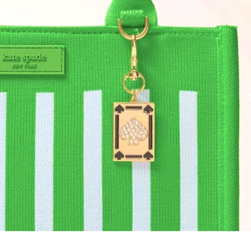 Kate Spade x Target keychain NWT